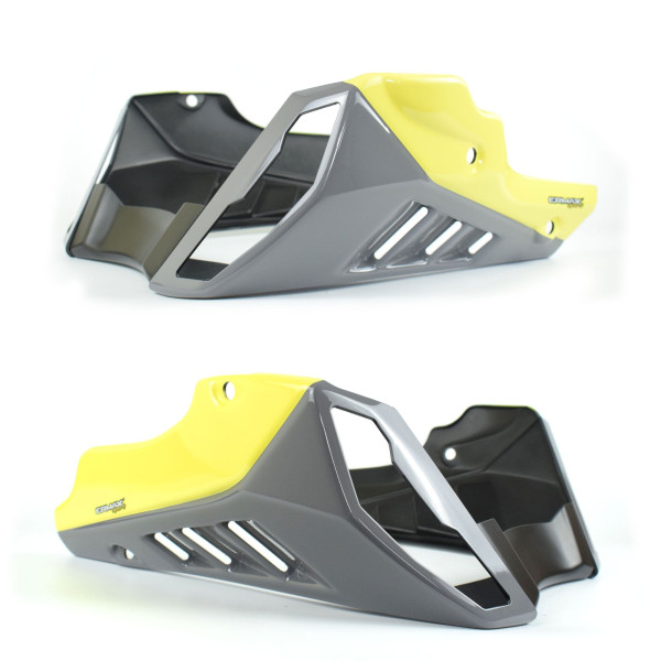 Ermax Ermax belly pan | gloss grey/gloss yellow (nimbus grey/night fluo yellow) | yamaha mt-10 2016>2017